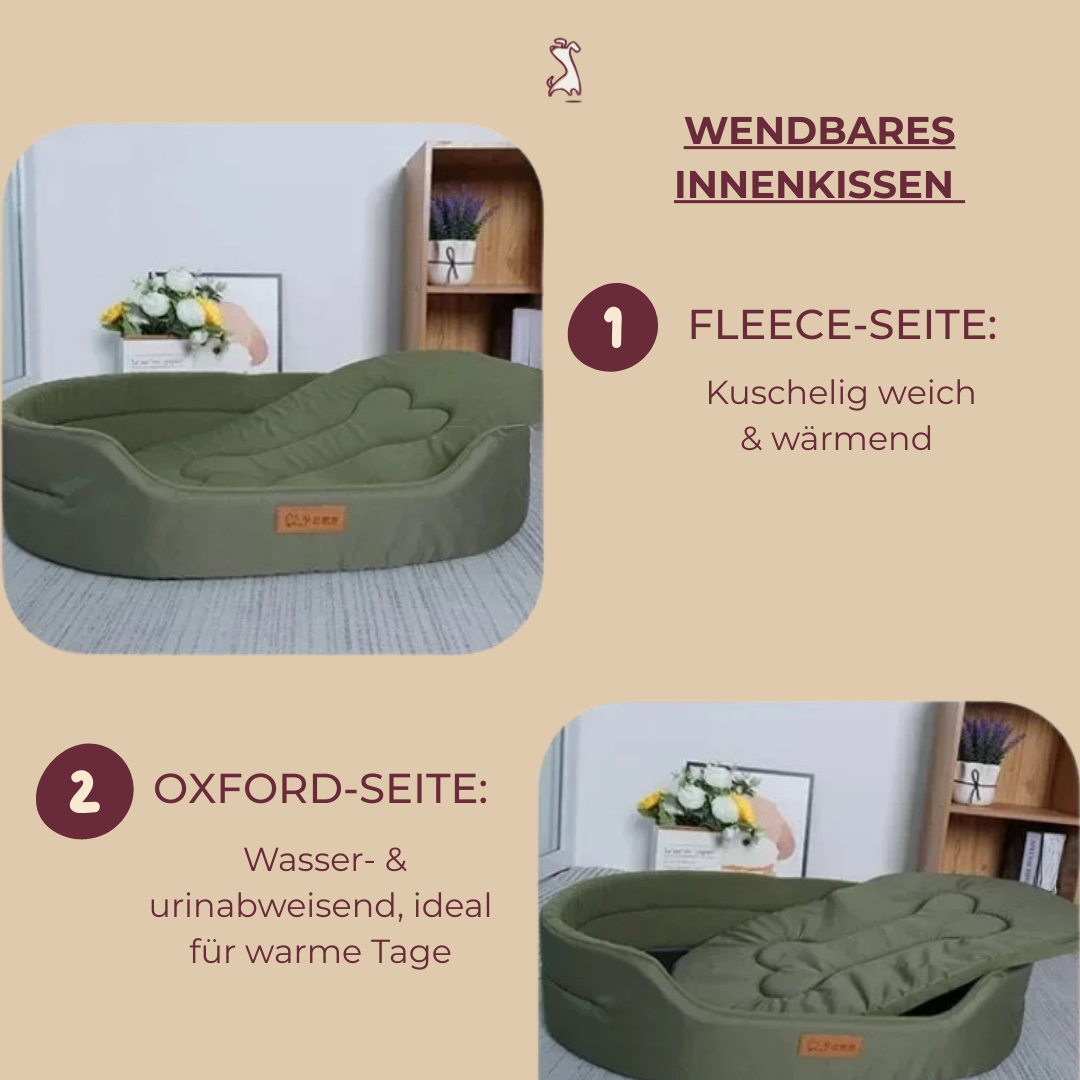 Atmungsaktives Hundebett – Leicht, weich & ideal für jede Jahreszeit