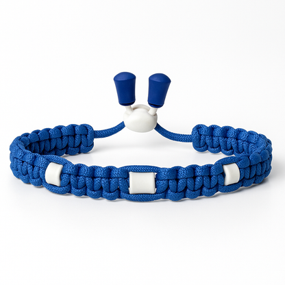Anti Zecken Hundehalsband Keramik Blau