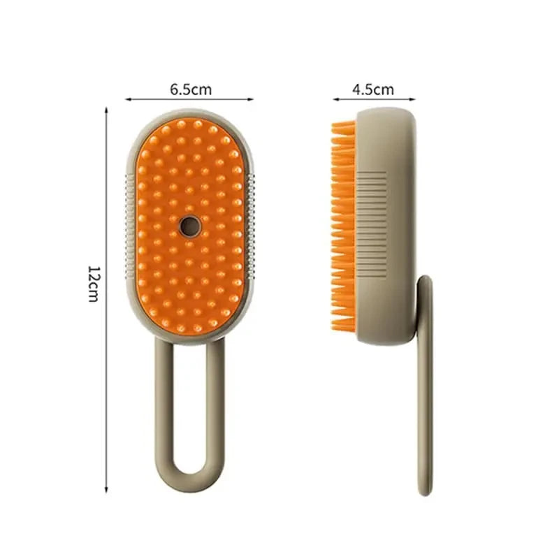 3-in-1 Dampf-Fellpflegebürste